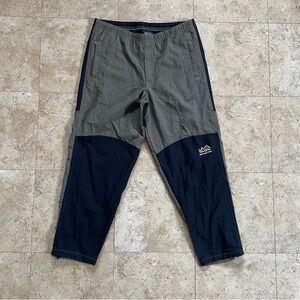 Vintage Jagged Edge Mountain Gear nylon hiking climbing pants